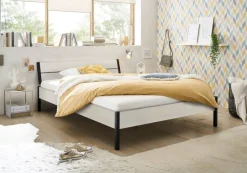 Futonbett Marseille weiß Liegefläche B/L: ca. 140x200 cm