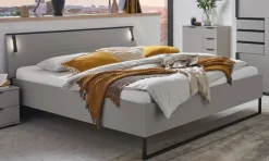 Futonbett Tilburg Graphit Sahara grau B/H/T: ca. 188x93x210 cm Liegefläche B/L: ca. 180x200 cm