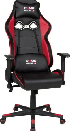 Gaming-Sessel Game Rocker schwarz rot