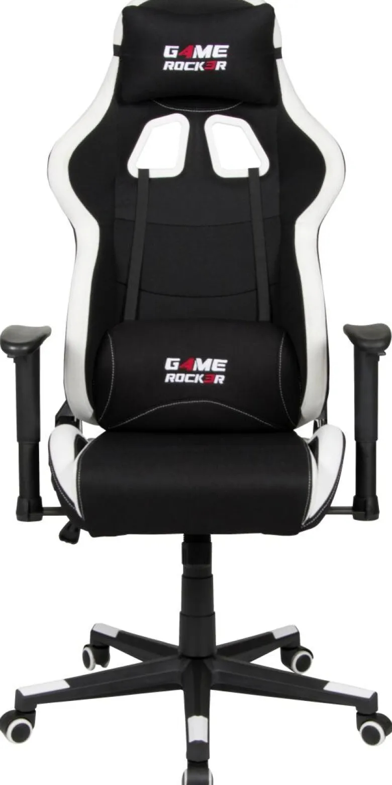 Gaming-Sessel Game Rocker schwarz weiß
