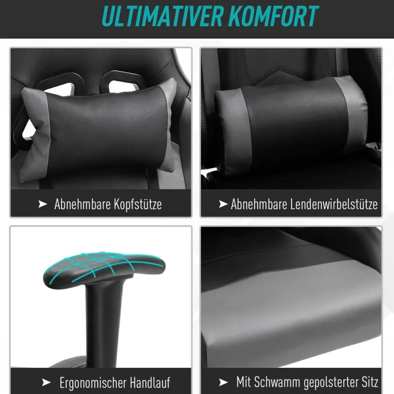 Gaming-Sessel 921-251 schwarz