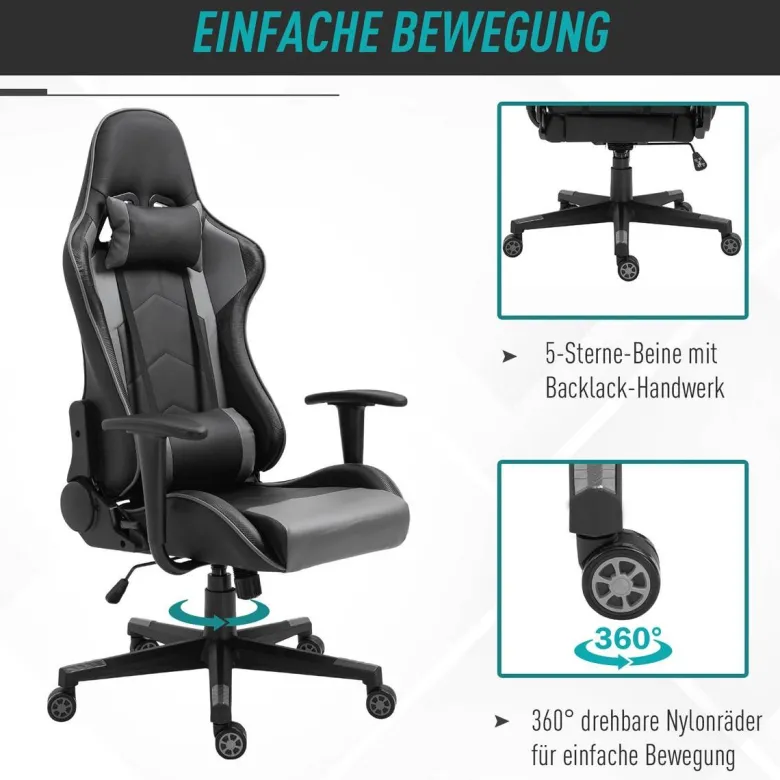 Gaming-Sessel 921-251 schwarz
