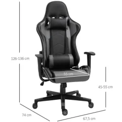 Gaming-Sessel 921-251 schwarz