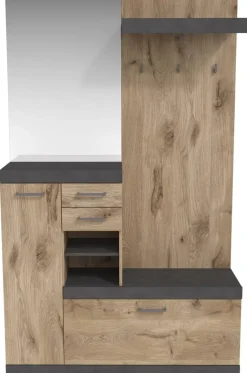 Garderobe Eiche Viking Nachbildung Matera Nachbildung B/H/T: ca. 120x193,5x35,5 cm