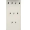 Garderobenhaken Edda beige hell B/H/T: ca. 50x120,6x20,9 cm