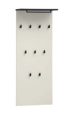 Garderobenhaken Edda beige hell B/H/T: ca. 50x120,6x20,9 cm