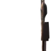 Garderobenhaken Merle schwarz gold Optik Metall B/H/T: ca. 15x15x4 cm