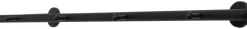 Garderobenleiste Derby schwarz Metall B/H/T: ca. 80x2x9 cm