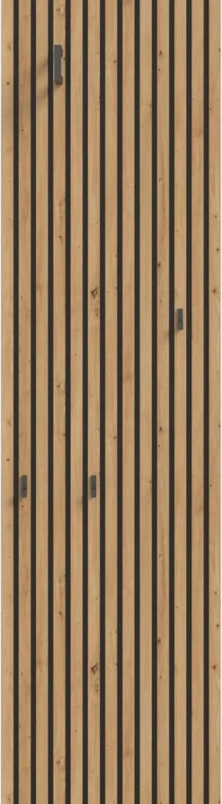 Garderobenpaneel Delton Eiche Artisan Nachbildung B/H/T: ca. 51x192x22 cm