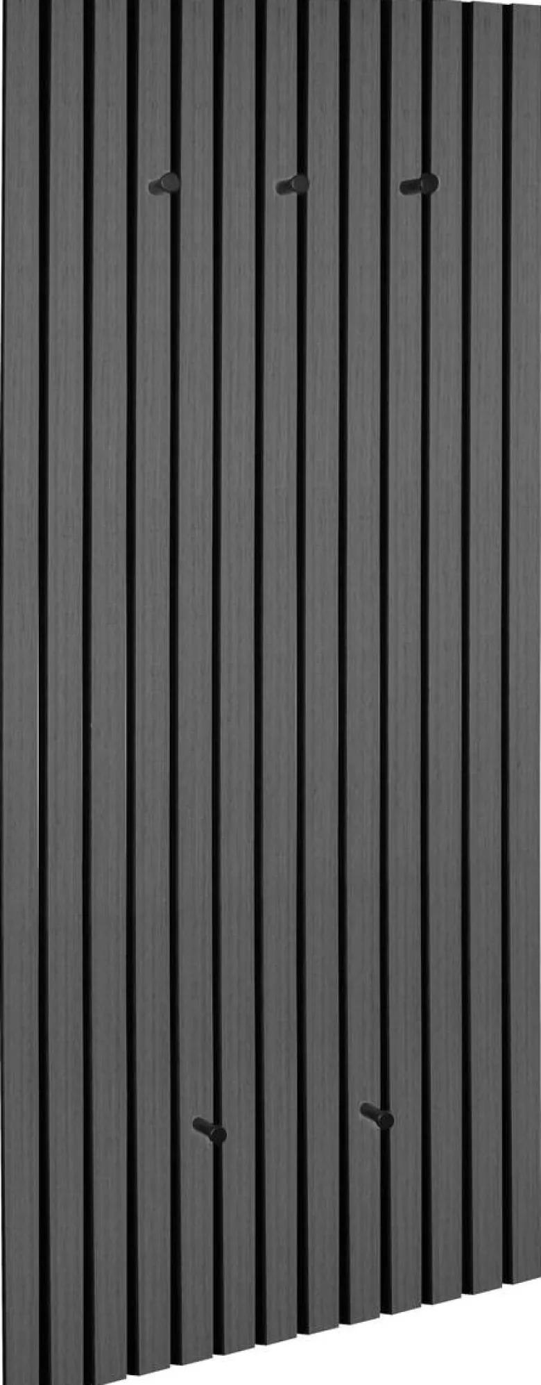 Garderobenpaneel Grace Eiche dunkel Nachbildung B/H/T: ca. 50x125x7 cm