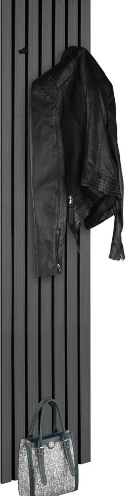 Garderobenpaneel Grace Eiche dunkel Nachbildung B/H/T: ca. 25x160x7 cm