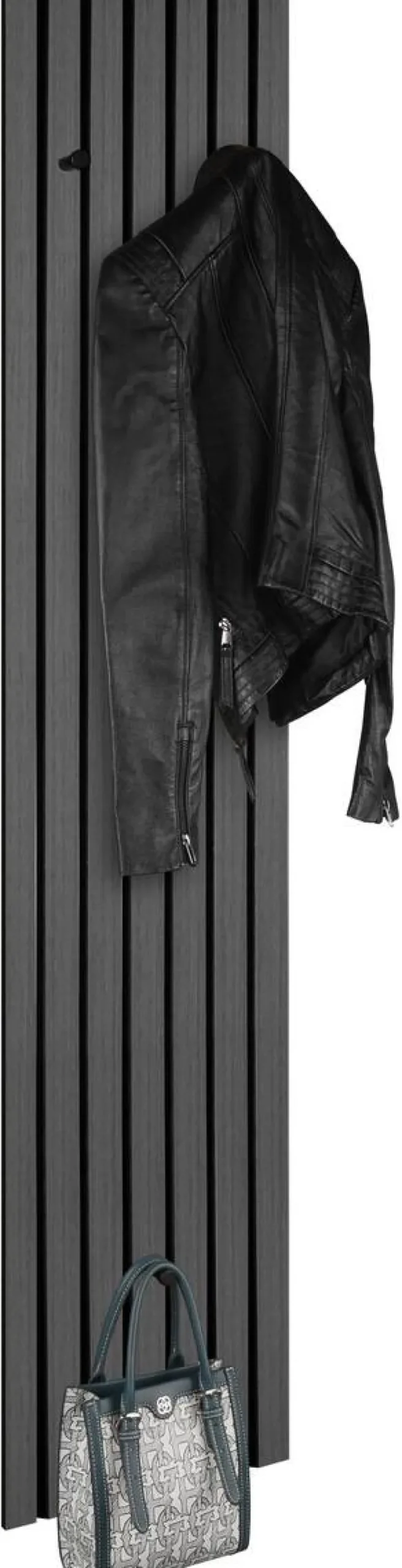 Garderobenpaneel Grace Eiche dunkel Nachbildung B/H/T: ca. 25x160x7 cm