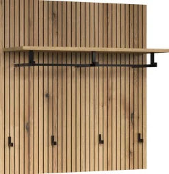 Garderobenpaneel Pure Bliss Eiche Evoke Oak Nachbildung B/H/T: ca. 80x84x28 cm