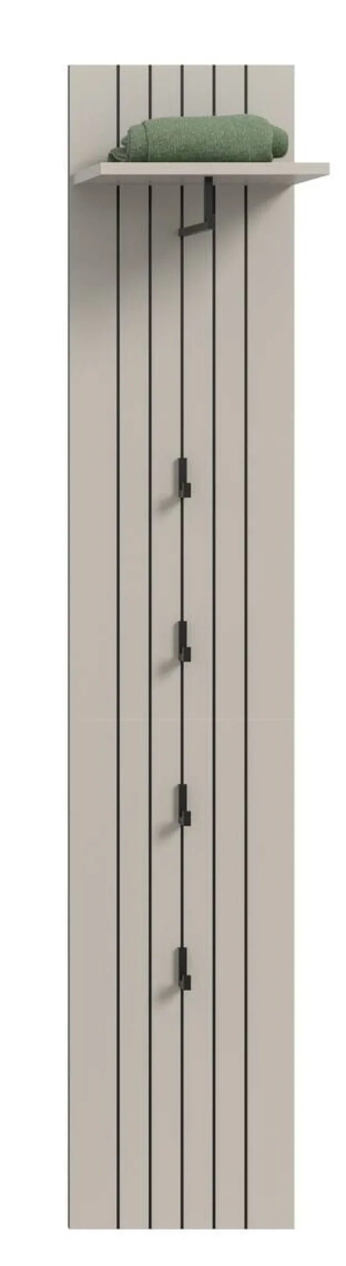 Garderobenpaneel STATION Cashmere B/H/T: ca. 31x27x160 cm