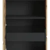 Garderobenschrank Corte Eiche Evoke Coast Nachbildung anthrazit B/H/T: ca. 60x200,5x45 cm