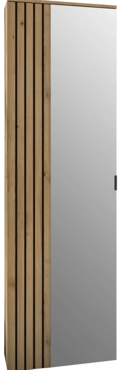 Garderobenschrank Lagos Eiche Artisan Nachbildung anthrazit B/H/T: ca. 57x195x38 cm