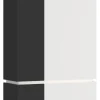 Garderobenschrank Luce Alpinweiß anthrazit B/H/T: ca. 90x199x40 cm