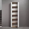 Garderobenschrank Marlon Eiche Evoke Coast Nachbildung weiß Hochglanz B/H/T: ca. 65x200x38 cm