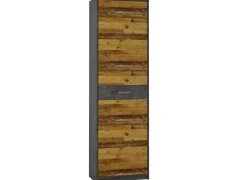 Garderobenschrank Perugia Fresko Nachbildung Old Wood Nachbildung B/H/T: ca. 59x197x34 cm