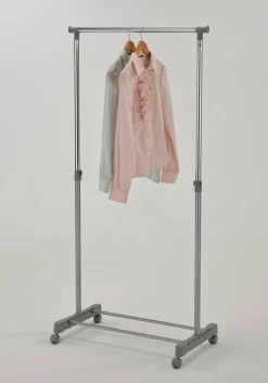 Garderobenwagen Chrom Stahl B/H/L: ca. 43x92x79,5 cm