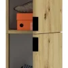 Garderobe PROJEKT Eiche Artisan Nachbildung B/H/T: ca. 212x193x34 cm