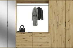 Garderobe PROJEKT Eiche Artisan Nachbildung Spiegel B/H/T: ca. 273x193x34 cm