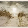 Gerahmtes Bild Strand B/H: ca. 70x50 cm