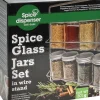 Gewürzregal transparent Glas