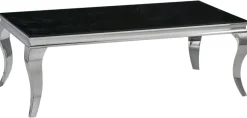 Glascouchtisch Orient schwarz lackiert B/H/T: ca. 130x45x70 cm