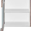 Glashängeschrank Samoa weiß Eiche Nachbildung B/H/T: ca. 50x54,8x32 cm
