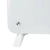 Glasradiator weiß Metall Kunststoff B/H/L: ca. 20x47x76,5 cm ca. 2000 W