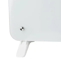 Glasradiator weiß Metall Kunststoff B/H/L: ca. 20x47x76,5 cm ca. 2000 W