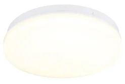 GLOBO LED-Deckenleuchte Hailey weiß Kunststoff D: ca. 20 cm
