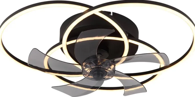 GLOBO LED-Deckenventilator Alia H/D: ca. 175x58 cm