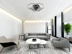 GLOBO LED-Deckenventilator Alia H/D: ca. 175x58 cm