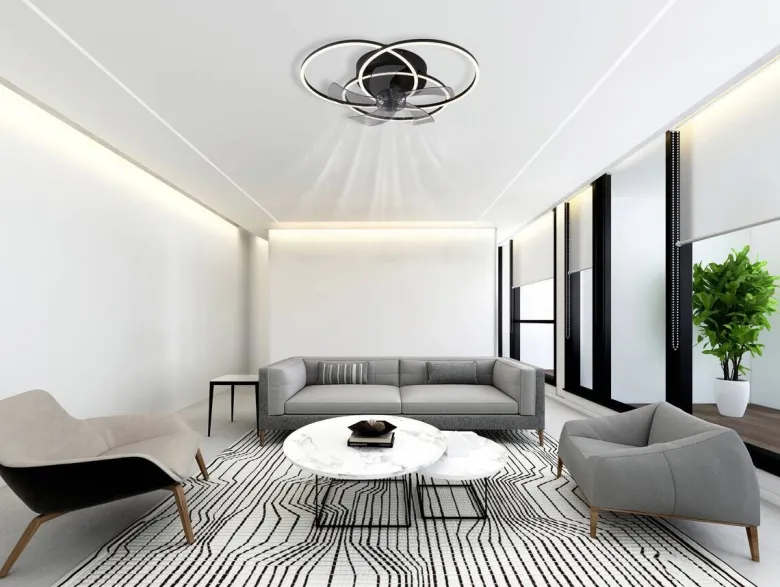 GLOBO LED-Deckenventilator Alia H/D: ca. 175x58 cm