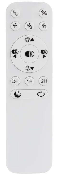 GLOBO LED-Deckenventilator Alia H/D: ca. 175x58 cm