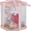 Globo LED-Dekoleuchte transparent B/H/L: ca. 13x17x14 cm