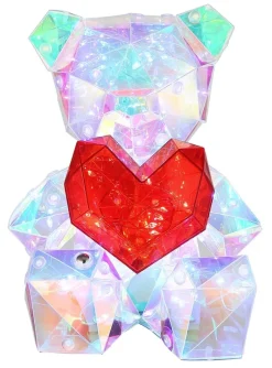 Globo LED-Dekoleuchte transparent B/H/L: ca. 13x17x14 cm