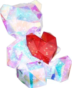 Globo LED-Dekoleuchte transparent B/H/L: ca. 13x17x14 cm