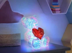 Globo LED-Dekoleuchte transparent B/H/L: ca. 13x17x14 cm