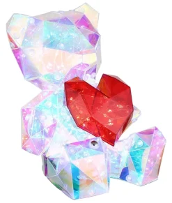 Globo LED-Dekoleuchte transparent B/H/L: ca. 13x17x14 cm