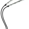 GLOBO LED-Klemmstrahler mattschwarz transparent Metall Kunststoff B/H/T: ca. 45x47x41 cm 1 Brennstellen
