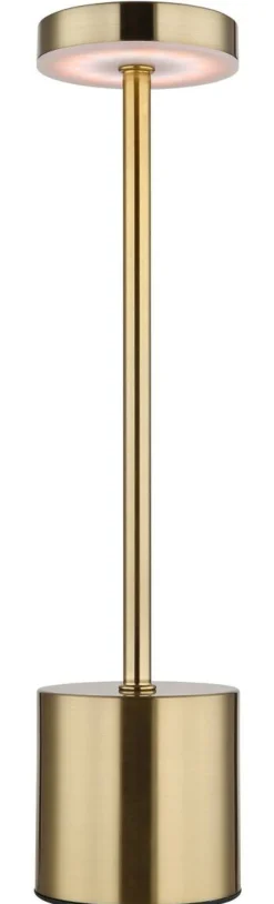 GLOBO LED-Tischleuchte Anru gold H/D: ca. 34x8 cm