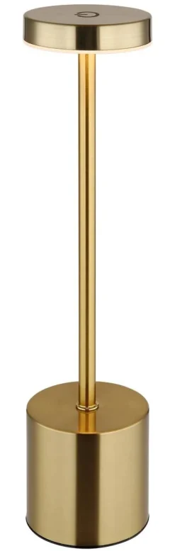 GLOBO LED-Tischleuchte Anru gold H/D: ca. 34x8 cm