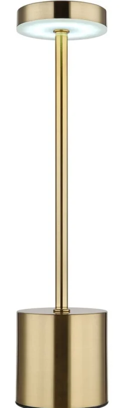 GLOBO LED-Tischleuchte Anru gold H/D: ca. 34x8 cm