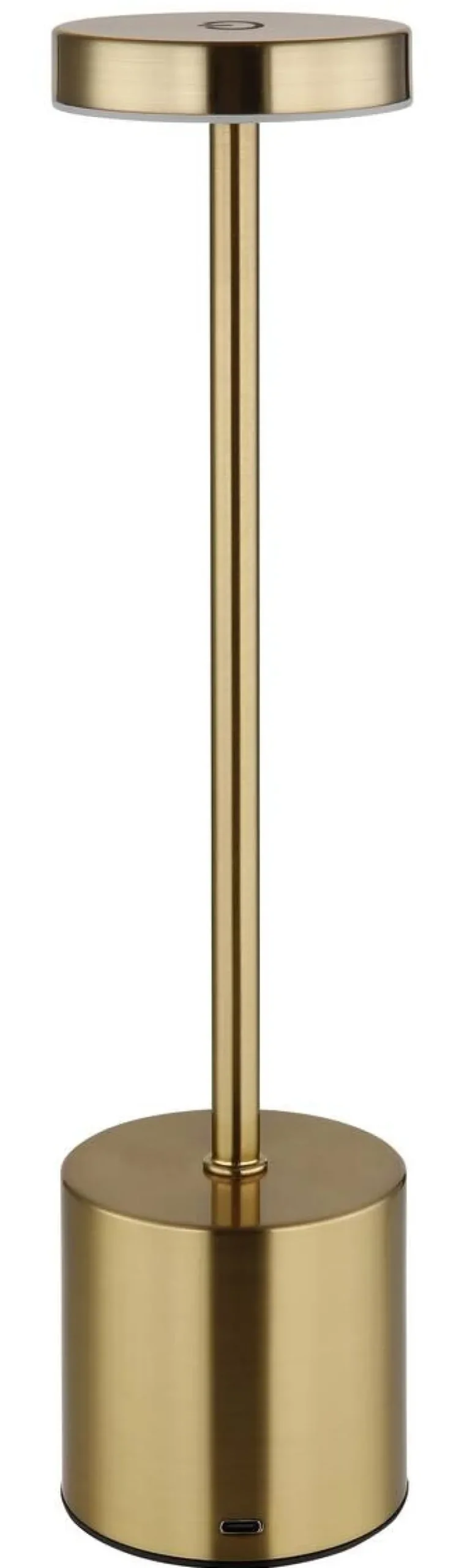 GLOBO LED-Tischleuchte Anru gold H/D: ca. 34x8 cm