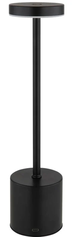 GLOBO LED-Tischleuchte Anru schwarz H/D: ca. 34x8 cm
