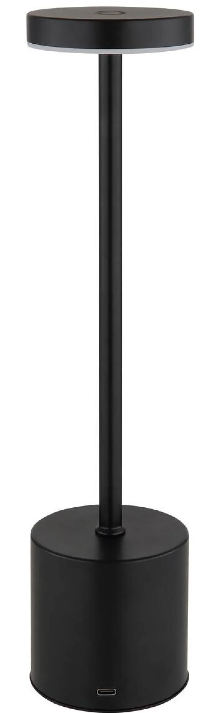 GLOBO LED-Tischleuchte Anru schwarz H/D: ca. 34x8 cm