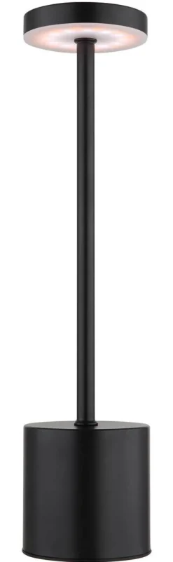 GLOBO LED-Tischleuchte Anru schwarz H/D: ca. 34x8 cm
